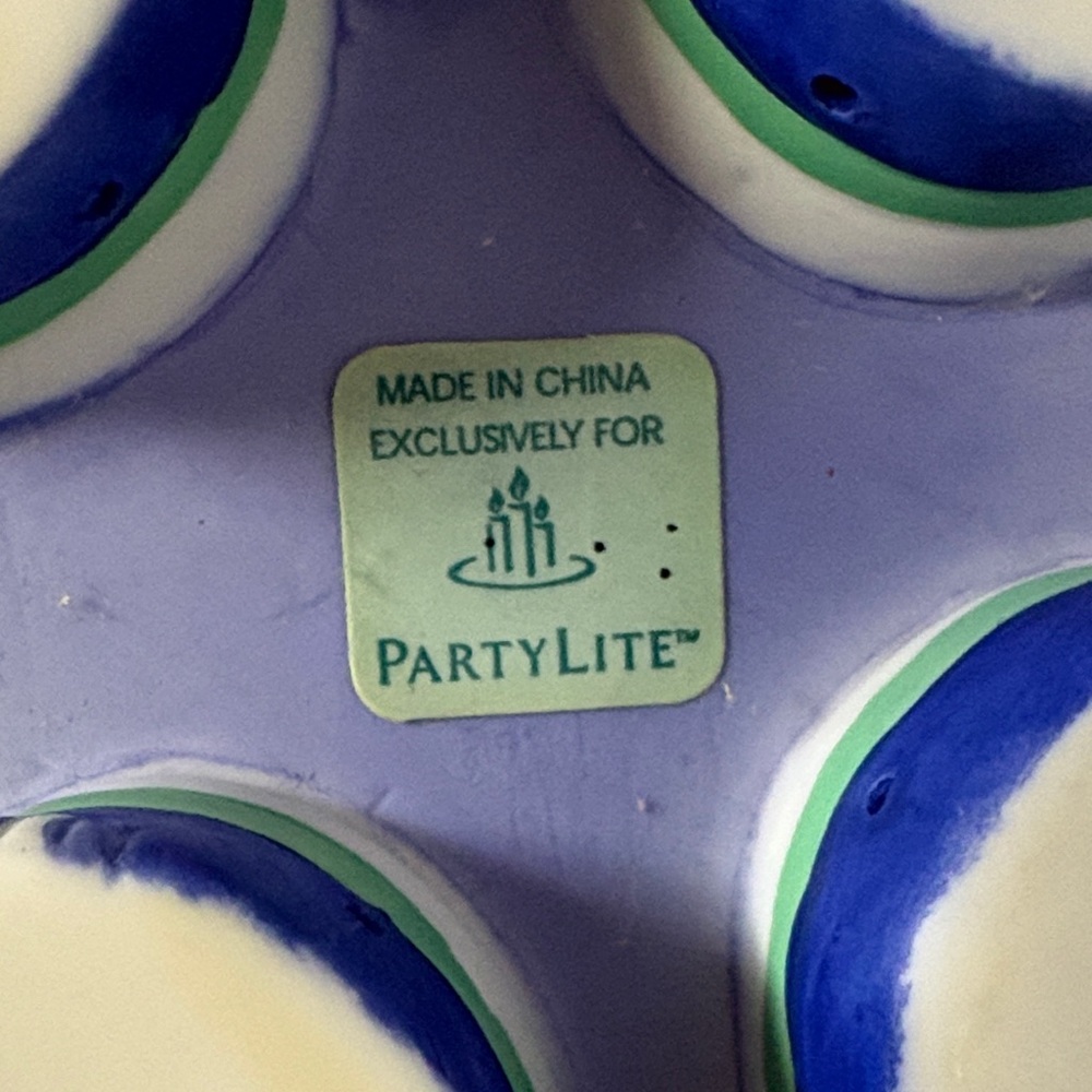 Purple Elephant Candle Holder by Partylite - Picture 3 of 4